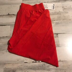 LULULEMON LOOSE FLOWY CAPRI PANT RED 4 6 8 10 12